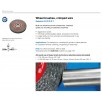 Четка дискова гофрирана с черен косъм D100х20 мм OSBORN ECO